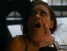 Scarlet Scarf's Deepthroat Passion - Hardcore Sex with Big Dick & Hot Orgasm