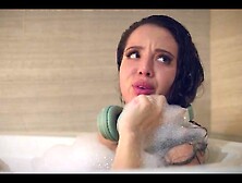 Naked Girl Stabbed Hard In Bathtub