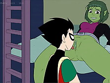 18titans Episode 7 - BlackFire Alien Twat