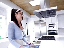 Ellie Nova has a gorgeous ass and rides cock real well