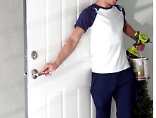 Noise-Hating Neighbor Gets A Surprise Visit From Sex Goddess - Crystall Rush