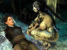 Spider Woman Traps Me To Ride My Fat Cock