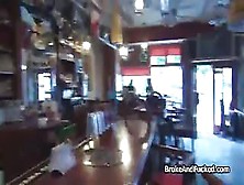 Czech Barmaid Sucks For Cash