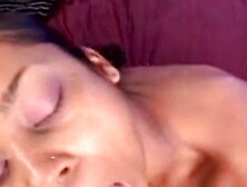 Kenedy Cummings sucks huge cock for messy facial