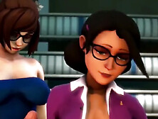 Supergirl sex and Mei futanari fucking hot mature secretary