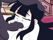 Blacked Toon vs White cuties with large butt & melons (Toon porn,  toon sex compilation)