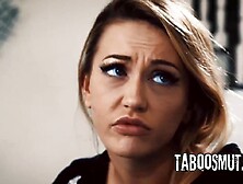 Blond Teen Has Sex With Mature Chap As A Payback For Hitting His Car