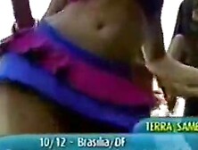 Upskirt video of insanely hot dancing beauties on TV