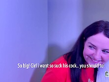 German Girls Sharing step bro's Belgium Monstercock!