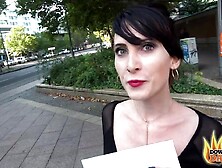 Emo Teen Fucks Stranger in Hotel - Blowjob