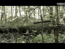 Alyss Winkler,  Brigid Macaulay Nude,  breasts scene in Plank Face (2016)