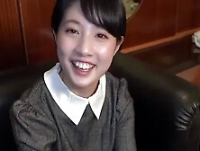 Petite Japanese Teen Gets Her Hairy Slit Stuffed With Cock (18+)