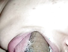 18+ swallowing a hard cock right down to the stalk