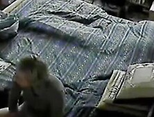 Hidden cam caught my mother masturbating