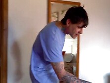 In secret! My 1st three-some with a youthful guy and a aged guy below the same roof