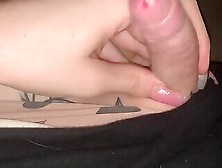 Sexy Ts Playing With Tiny Cock