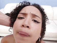 Dany Trin Double Penetrated First Time By Three White Guys