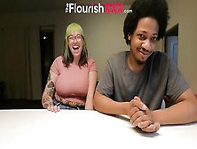 Pierced & inked plump juggs bounce around big beautiful woman