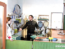 Emy Russo Is An Anal Tennis Pro