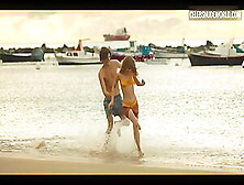 Guiomar Puerta bikini,  Sexy scene in Montecristo (2023)