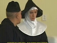 Sassy blond nun takes sexual punishment in the monaster