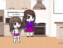 Madre e hijo divirtiendose / Amor familiar diferente / porno gacha