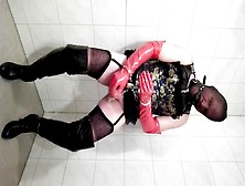 Crossdresser Masturbation,  Bondage & Discipline,  Faggot