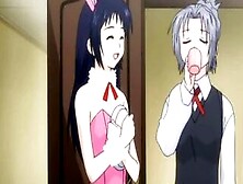 Teen anime lesbians making love