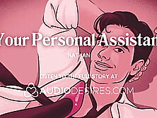 ASMR Male Submissive Femdom Audio Porn - Assistant Punished by His Bossy Girlfriend