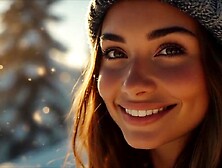 Marvelous Stripped Babes at a Ski Resort