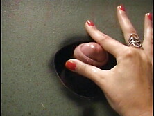 Russian hottie Czarina banged in the restroom