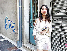 Trying Our New Remote Controlled Vibrator In The Street