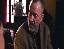 Not going to sign over his company to lesbian Jane Wilde out of principal