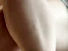 Girl in jeans skirt very horny up skirt on the camera AFAC