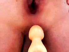 Anal With Three-Stage Dildo In Session 113