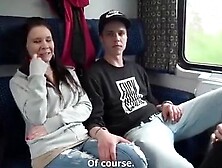 Swingers in train