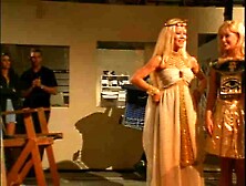 Taylor Hayes fucks a fellow as her blonde friend enjoys the show