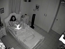 IP-CAM - Girl masturbating at night