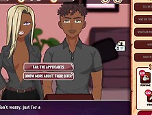 HORNY RECRUITER THREESOME