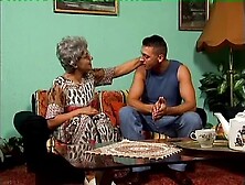 Granny Marge yelling while her anal is throbbed hardcore