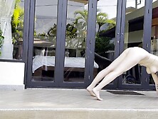 Nude Yoga Tropical Outdoor Peaceful Flow - Yoga With Grey
