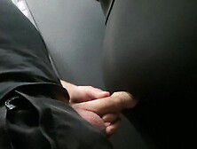 I Drilled Playful Stranger With Massive Booty In Ebony Leggings On The Staircase And Cum In Her Throat