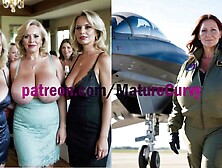 Really long natural tits