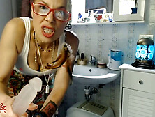 Clinical role play fantasy featuring Padrona Claudia and her gravy enema