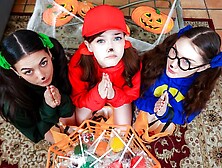 Jade and Bella's medium size tits video