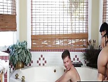 Threesome fuck with Cindy Starfall and Marica Hase