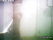 stepmom points shower head at cunt (hidden)