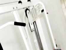 Hot fitness chicks in a lusty lesbian orgy