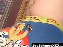 JoeSchmoeXXX. com - Bald amateur sucked by two mature men and cums in one's mouth with