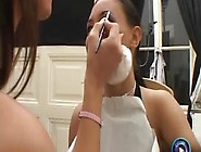 En el casting Valentina Velasques se estrena chupando una buena polla